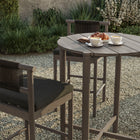 Modway Eleni 3-Piece Outdoor Patio Teak Wood Bar Set