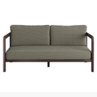Modway Kona Outdoor Patio Teak Wood Loveseat