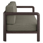 Modway Kona Outdoor Patio Teak Wood Loveseat