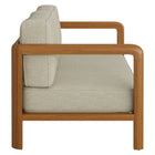 Modway Kona Outdoor Patio Teak Wood Loveseat