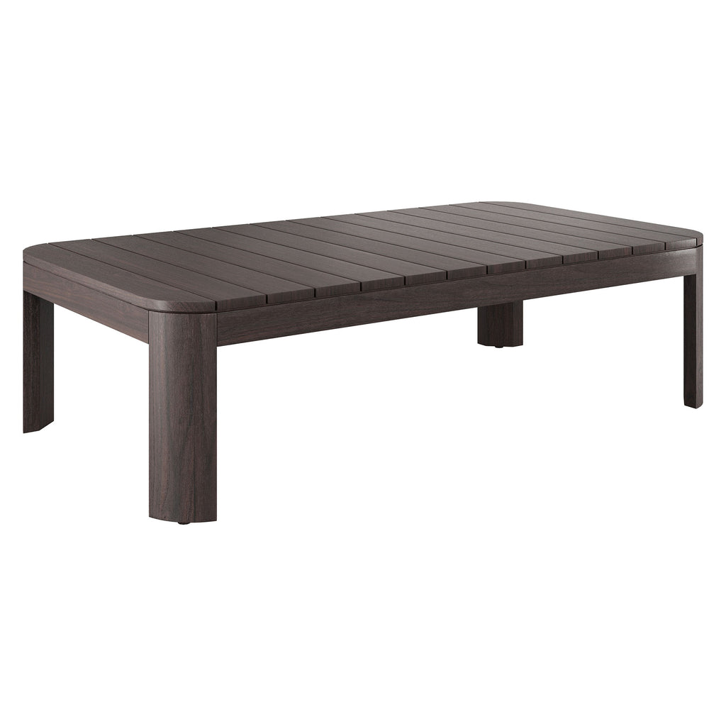 Modway Kona 47 Inch Outdoor Patio Teak Wood Coffee Table
