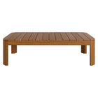 Modway Kona 47 Inch Outdoor Patio Teak Wood Coffee Table