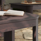 Modway Kona Outdoor Patio Teak Wood Side Table