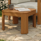 Modway Kona Outdoor Patio Teak Wood Side Table