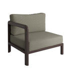 Modway Kona 3-Piece Outdoor Patio Teak Wood Modular Sofa Set