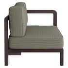 Modway Kona Outdoor Patio Teak Wood Right-Arm Facing Modular Armchair