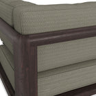 Modway Kona Outdoor Patio Teak Wood Corner Modular Chair