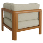 Modway Kona Outdoor Patio Teak Wood Corner Modular Chair