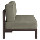 Modway Kona Outdoor Patio Teak Wood Armless Modular Chair