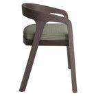 Modway Kona Outdoor Patio Teak Wood Barrel Dining Chair