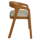 Modway Kona Outdoor Patio Teak Wood Barrel Dining Chair