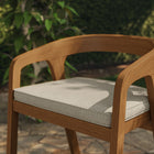 Modway Kona Outdoor Patio Teak Wood Barrel Dining Chair
