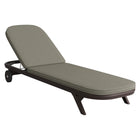 Modway Kona 3-Piece Outdoor Patio Teak Wood Chaise Lounge Set
