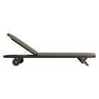 Modway Kona Outdoor Patio Teak Wood Chaise Lounge Chair