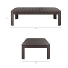 Modway Kona 4-Piece Outdoor Patio Teak Wood Furniture Set