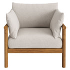 Modway Eleni Outdoor Patio Teak Wood Armchair