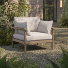 Modway Eleni Outdoor Patio Teak Wood Armchair