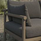 Modway Eleni Outdoor Patio Teak Wood Loveseat