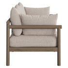 Modway Eleni Outdoor Patio Teak Wood Loveseat