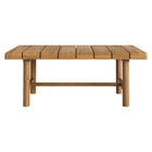 Modway Eleni 4-Piece Outdoor Patio Teak Wood Sofa Set