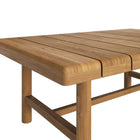 Modway Eleni 41-Inch Outdoor Patio Teak Wood Coffee Table