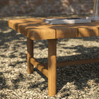 Modway Eleni 41-Inch Outdoor Patio Teak Wood Coffee Table