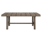 Modway Eleni 4-Piece Outdoor Patio Teak Wood Sofa Set