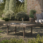 Modway Eleni 41-Inch Outdoor Patio Teak Wood Coffee Table