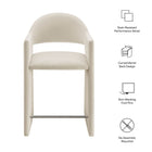 Modway Talia 37 Inch Performance Velvet Counter Stool