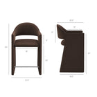 Modway Talia 37 Inch Performance Velvet Counter Stool