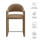 Modway Talia 37 Inch Performance Velvet Counter Stool