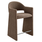 Modway Talia 37 Inch Upholstered Fabric Counter Stool