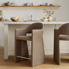 Modway Talia 37 Inch Upholstered Fabric Counter Stool