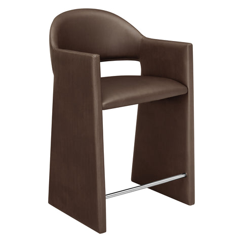 Modway Talia 37 Inch Vegan Leather Counter Stool