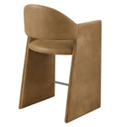 Modway Talia 37 Inch Vegan Leather Counter Stool