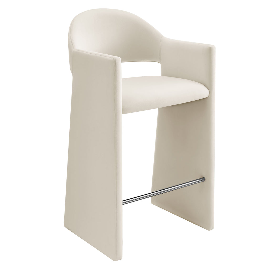 Modway Talia 41 Inch Performance Velvet Bar Stool