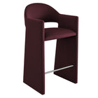 Modway Talia 41 Inch Performance Velvet Bar Stool