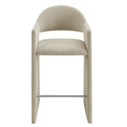 Modway Talia 41 Inch Upholstered Fabric Bar Stool