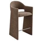 Modway Talia 41 Inch Upholstered Fabric Bar Stool