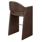 Modway Talia 41 Inch Vegan Leather Bar Stool