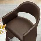 Modway Talia 41 Inch Vegan Leather Bar Stool
