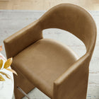 Modway Talia 41 Inch Vegan Leather Bar Stool