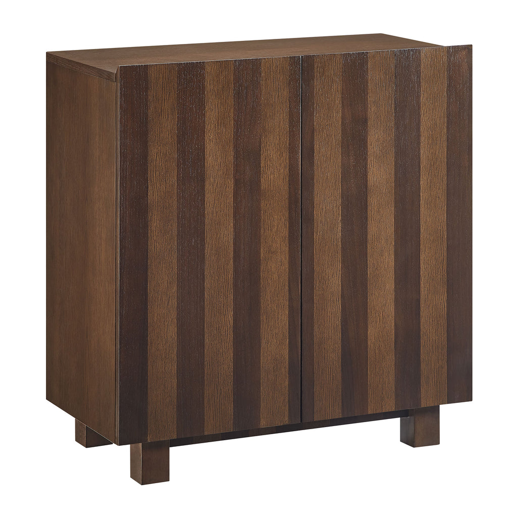 Modway Kline 2-Door Striped Accent Cabinet