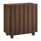 Modway Kline 2-Door Striped Accent Cabinet