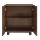 Modway Kline 2-Door Striped Accent Cabinet