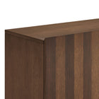 Modway Kline 2-Door Striped Accent Cabinet