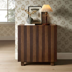 Modway Kline 2-Door Striped Accent Cabinet