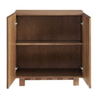 Modway Kline 2-Door Striped Accent Cabinet