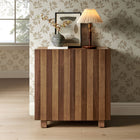 Modway Kline 2-Door Striped Accent Cabinet