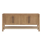 Modway Taschen 4-Door Wood Sideboard Cabinet